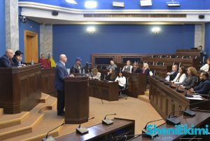 ექიმები და ექსპერტები ონკოლოგიური სერვისების შესახებ შეხვედრაზე