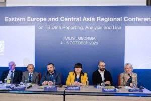 ტუბერკულოზის მონაცემთა კონფერენციის მონაწილეები საქართველოში