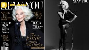 კარმენ დელ'ორეფისი - 93 წლის მოდელი Vogue-ის გარეკანზე