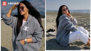 შორენა ბეგაშვილი იტალიის კურორტზე Forte dei Marmi