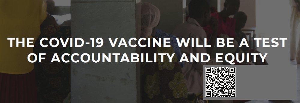 THE COVID-19 VACCINE WILL BE A TEST OF ACCOUNTABILITY AND EQUITY | შენი სილამაზე