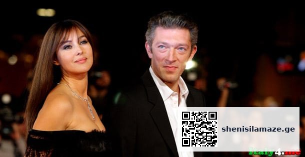 ვენსან კასელი და მონიკა ბელუჩი ფილმის პრემიერაზე