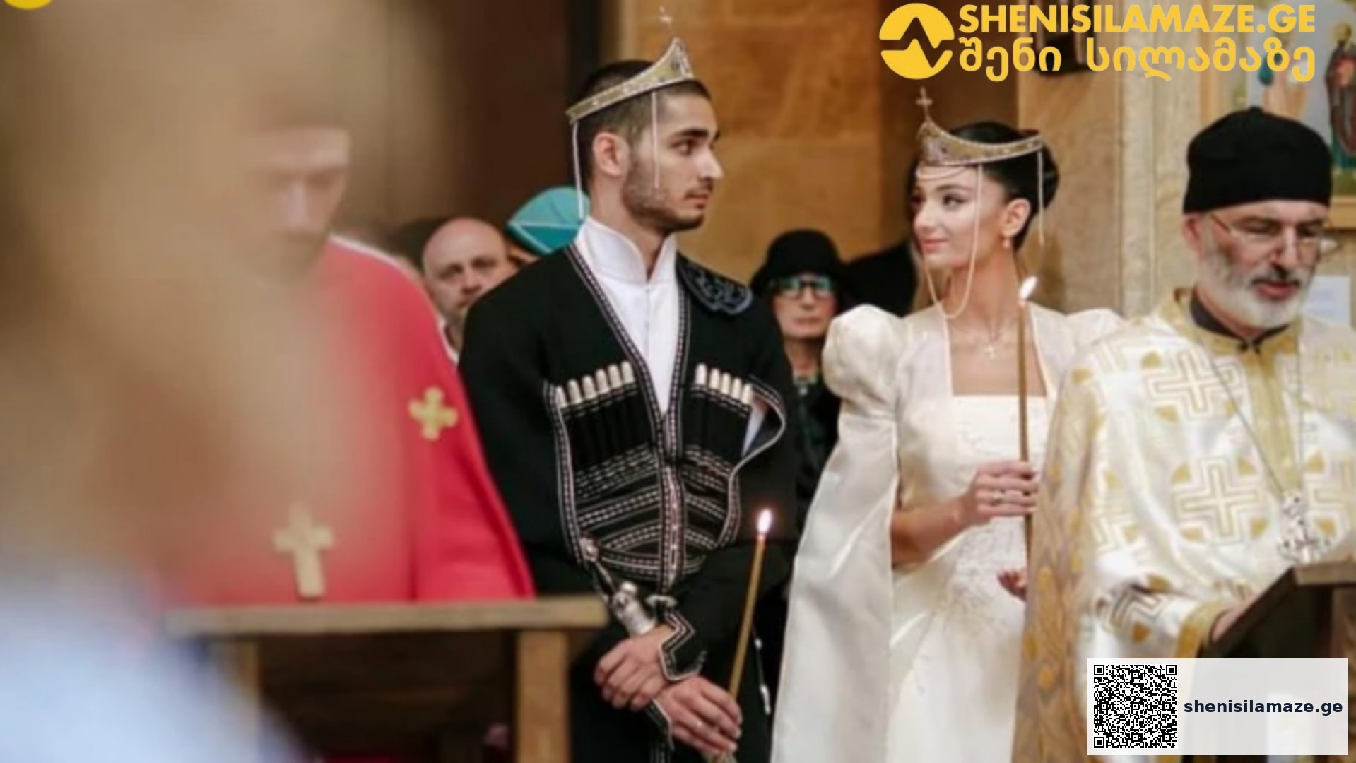 კადრები თათა ვასაძის ქორწილიდან | შენი სილამაზე