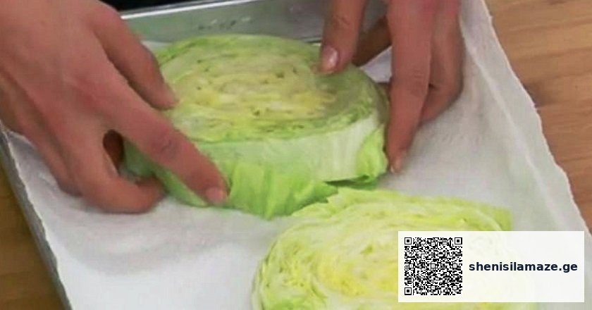 Салат айсберг под соусом